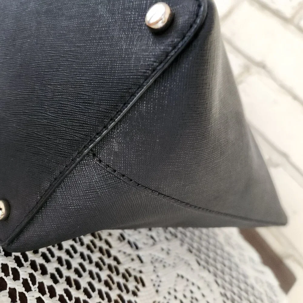 Like New Kate Spade Cameron Street Black Satchel Handbag Purse
